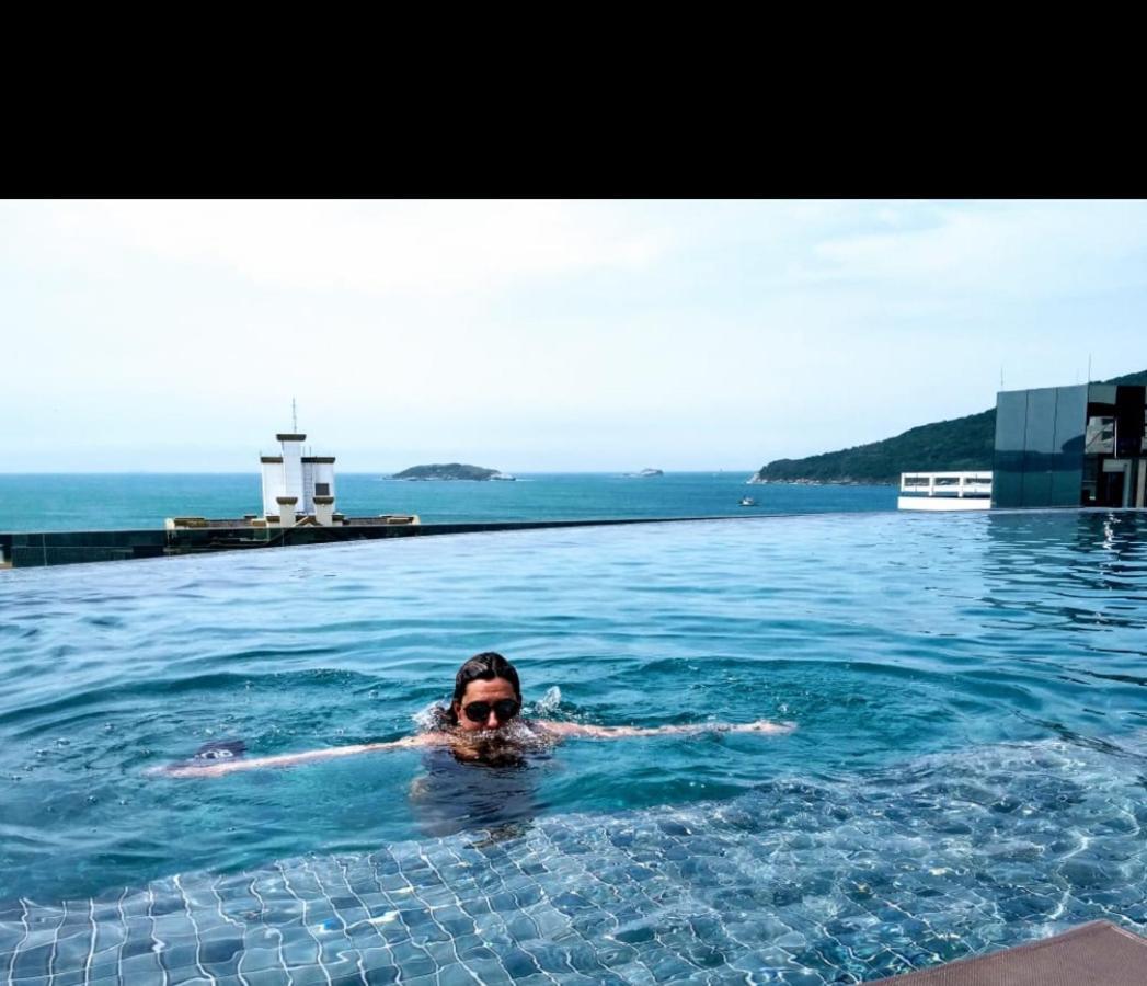 Bela Cobertura Com Vista Para O Mar Florianópolis Dış mekan fotoğraf