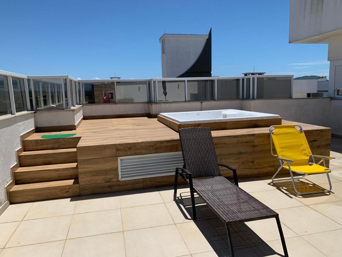 Bela Cobertura Com Vista Para O Mar Florianópolis Dış mekan fotoğraf