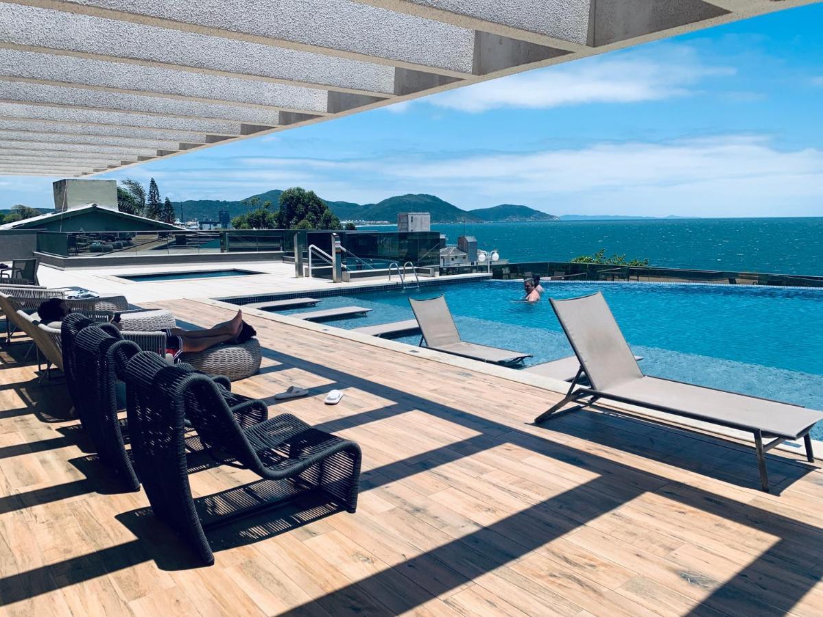 Bela Cobertura Com Vista Para O Mar Florianópolis Dış mekan fotoğraf